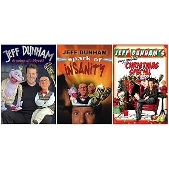 Amazon Com Jeff Dunham Stand Up Comedy Dvd Collection Arguing With Myself Spark Of Insanity Very Special Christmas Jeff Dunham Movies Tv