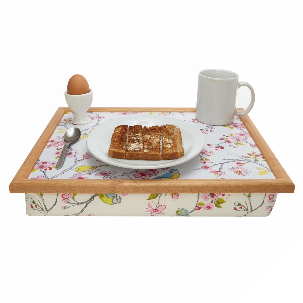 Luxury Wooden Bean Bag Lap Tray Stable Table Bed Desk