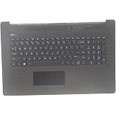New Palmrest for HP 17BY 17-by 17CA 17-CA 17T-by 17Z-CA 17-BY0053CL 17-BY1053DX 17-BY3613DX 17-BY0062CL Upper Case Top Cover with Backlit US Keyboard &amp; Touchpad L22749-001 L22750-001 L22751-001