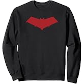 DC Comics Batman Red Hood Bat Logo Front And Back Sweatshirt