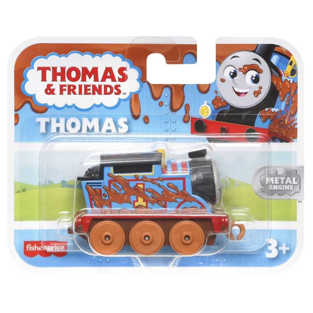 Thomas & Friends Fisher Price Mud Run Thomas Push-Along Toy Train for Kids Ages 3+