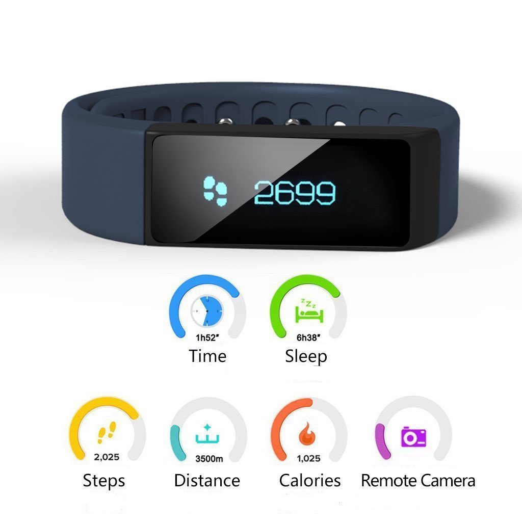 Fitness Activity Tracker Smart Bracelet Next-shine Waterproof Sport Wireless Wristband Pedometer Watch