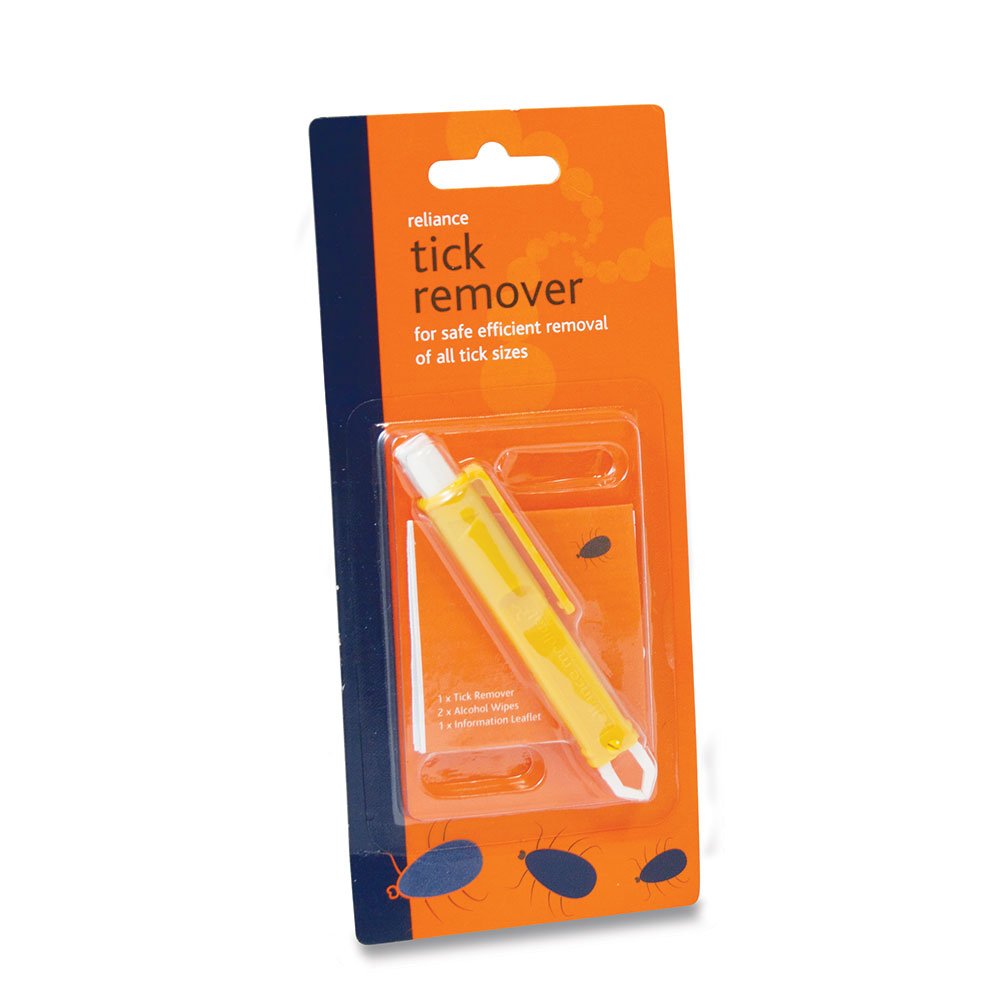 Reliance Medical Tick Remover in Blister, Tick Remover for Humans and Animals - Pack with 2 Wipes