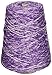 Premier Yarns Home Cotton Cone Yarn, Ideal Knitting and Crochet Supplies, Made of Recycled Cotton and Polyester, Violet Splash, 700 Yards