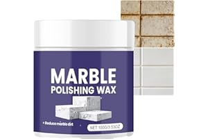 Marble Polishing Paste Coating Agent, Professional Marble Polish Wax for Granite, Quartz, Stone Countertops Floors Tile, Rest