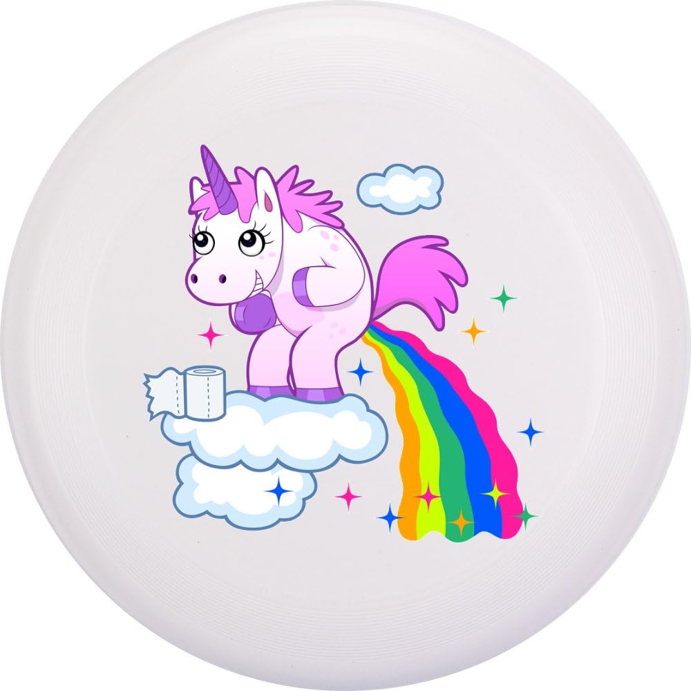 Eurodisc 175 g Ultimate Bio-Plastic Frisbee 4.0, Unicorn (Clouds, White), Clouds White, 275mm