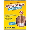 Aspercreme Lidocaine Patches XL - 3 Each, Pack of 2