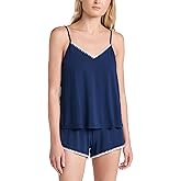 Eberjey Women's Frida Whip Stitch Shorts PJ Set