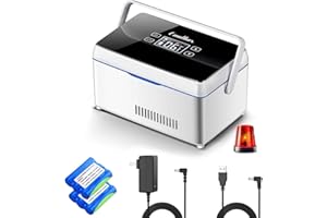 QIRDLP （Upgraded version） Insulin Cooler Case portable Diabetic cooler Box Mini Drug Refrigerator Keeping Cooling 2-8℃ with h