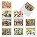 The Best Card Company - 10 Boxed Note Cards Blank (4 x 5.12 Inch) - Bulk Assorted Cards, Vintage Pictures - Vintage Cats Are People Too M6473OCB-NB