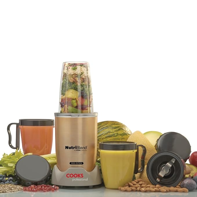 Cooks Professional Nutriblend 1000 Edition Premium Blender, Nutrition