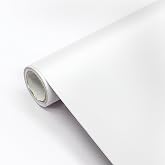 seonta White Contact Paper 16"x78.5" Matte Peel and Stick Wallpaper Upgrade Removable Waterpoof Self Adhesive Decorative Vinyl Film Wrap Wall Paper for Cabinets,Countertops, Furniture