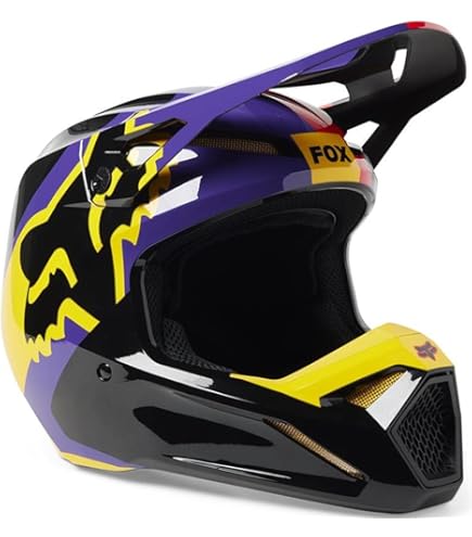 FOX 180 パンツ サイズ30 & V1 ヘルメット Amazon.com: Fox Racing Youth V1 Xpozr Offroad Helmet MIPS EPS