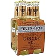 Fever-Tree Ginger Ale - Premium Quality Mixer - Refreshing Beverage for Cocktails & Mocktails. Naturally Sourced Ingredients, No Artificial Sweeteners or Colors - 6.8 Fl Oz Bottles - Pack of 24