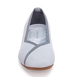 Frank Mully Womens Square Toe Flat Shoes