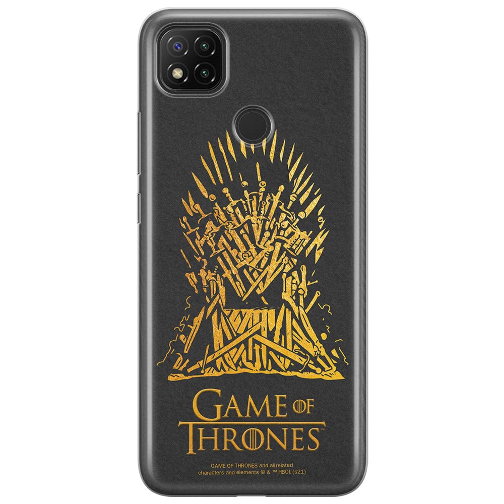 ERT GROUP mobile phone case for Xiaomi REDMI 9C original and officially Licensed Game of Thrones pattern 011 optimally adapted to the shape of the mobile phone, case made of TPU