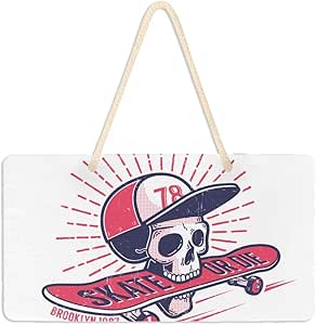 Liaosax Decoración Carteles Colgantes Cool Youth Skateboarding