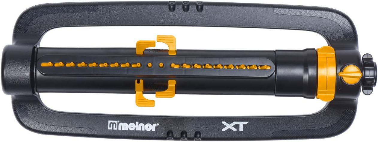 Melnor 65078-AMZ XT Turbo Oscillating Sprinkler with 3-Way Adjustment and QuickConnect Product Adapter Set,  Bundle : Garden & Outdoor