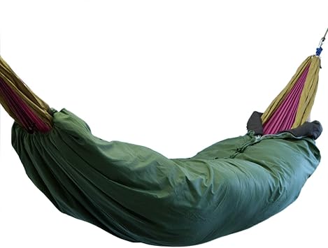 Amazon ハンモック用寝袋 アンダーキルト 2way 中空綿 ブランケット 連結可能 スリーピングバッグ 0 15 防水 リップストップ アウトドア キャンプ エコ Tocotabi ハンモック
