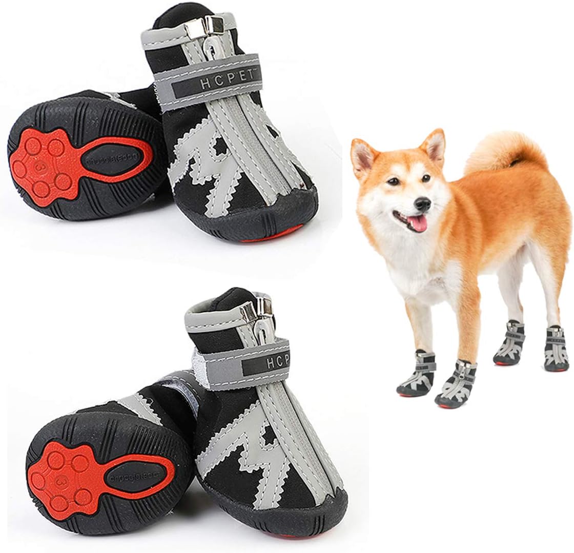 Dog Shoes For Small Dogs Winter Anti Slip Dog Boots For Medium Dogs
