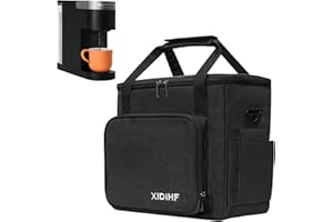 XIDIHF Coffee Maker Carrying Bag for Keurig K-Slim/K-Express//Ninja PB051/PB041ST/K-Iced - Ideal for Single Serve Coffee Brew