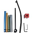 HOLDWELL Motocross & Dirt Bike Motorcycles Compact Tire Changing Tool Kit Mount Tires Without Pinching Tubes Includes 15/17/20/ 25mm Axle Sleeves Works on 16-21 inch Wheels