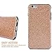 iPhone 6 Plus Case, iPhone 6S Plus Cover, HESPLUS Glitter Bling Sparkle [Anti-Shock] [Scratch Resistant] Soft Gel Flexible TPU Case for iPhone 6 Plus/iPhone 6S Plus 5.5 Inch - Champagne