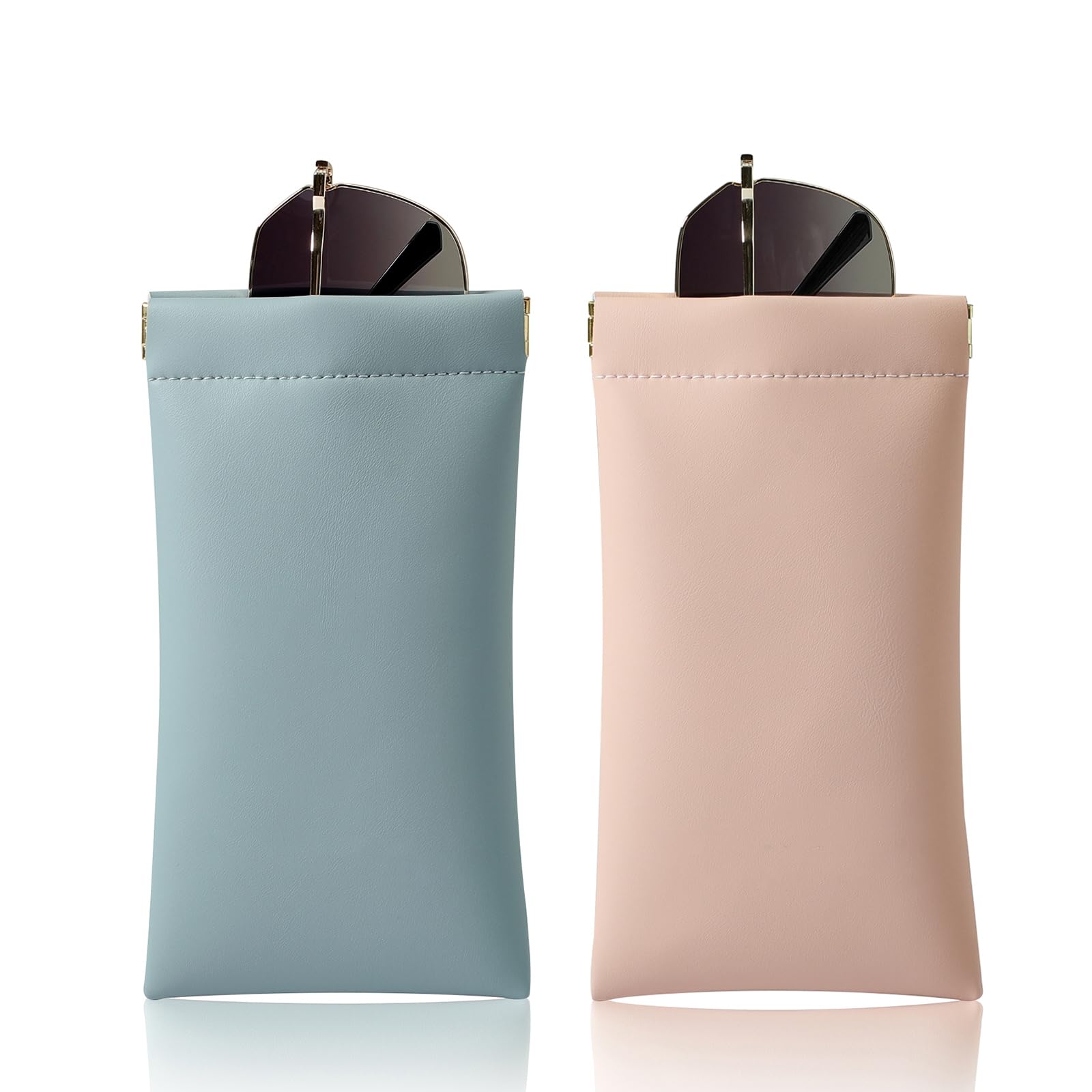 MEIBOOCH Squeeze Top Sunglass Case, New