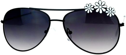 flower aviator sunglasses