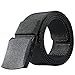 KingMoore Tactical Belt, Military Style Webbing Riggers Nylon Belt with Heavy-Duty Metal Buckle