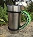 MOCE Handmade Paracord Handle for 20 oz. Tumbler, Green/Black