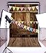 3x5ft LFEEY Vinyl Photography Background Baby Newborn Wood Wall Floor Flags Backdrop,Customizable 1(W)x1.5(H)m For Photo Studio Prop