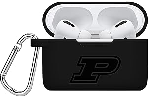 AFFINITY BANDS Purdue Boilermakers Engraved Silicone Case Cover Compatible with Apple AirPods Pro (Black)