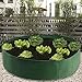 UHBGT 15/50/100 Gallon Grow Bags, Biggest 50 x 11.8 Inch Round Raised Garden Bed Fabric Large Grow Bag Indoor Outdoor Raised Bed Heavy Duty Circle Garden Planter Bags for Garden Vegetables Pottedthumb 2