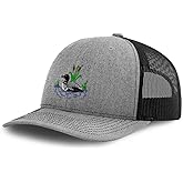 Richardson Mesh Cap Hat Embroidered Animal Wildlife Bird Loon Trucker Hats for Men & Women