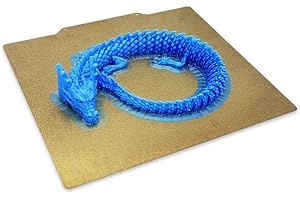 G-HUBBLE CR-10 S5【Double Sided Textured PEI Sheet】 Flexible Spring Steel Build Plate【510x510mm/20x20inch】 with Magnetic Base for Cr 10 S5/Pro 3D Printer