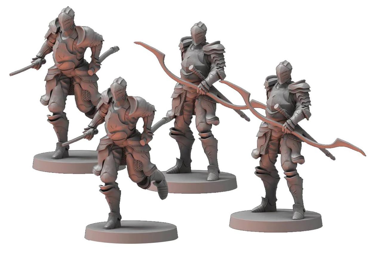 Dark Souls The Role Playing Game: Alonne Knights Miniatures & Stat Cards. DnD, RPG, D&D, Dungeons & Dragons. 5E Compatible — image 1