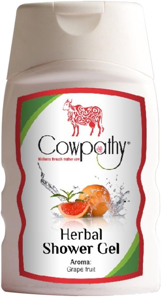 Cowpathy Panchgavya Grape Fruit Shower Gel, 100 gm