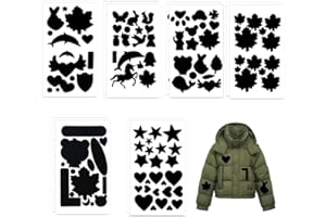 12 Sheets Down Jacket Repair Patch Fabric Self Adhesive Patches for Clothes Tent Sleeping Bag Backpack Outerwear Winter Coat 