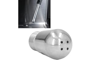 Steam Nozzle Tip Spout 4 Hole: Compatible with Breville 8 Series Coffee Machine, Stainless Steel Semi Automatic Coffee Machin