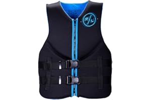 HyperLite Men's Indy Life Jacket - US Coast Guard Approved Level 70 Buoyancy Aid, Great for Any Water Sports Activity Including Boating, Paddle & Swimming
