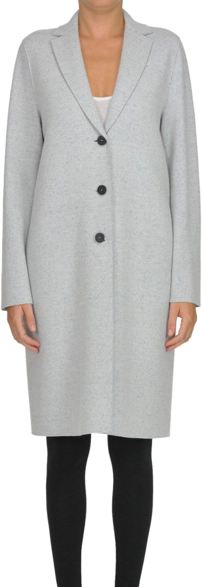 Harris Wharf London Luxury Fashion Womens MCGLCSC000006023I Grey Coat | Season Outlet