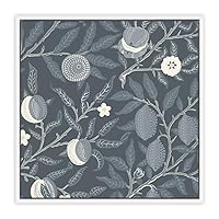 SIGNWIN Framed Canvas Wall Art Leaves Pattern Canvas Prints Home Artwork Decoration for Living Room,Bedroom - 16x16 inches