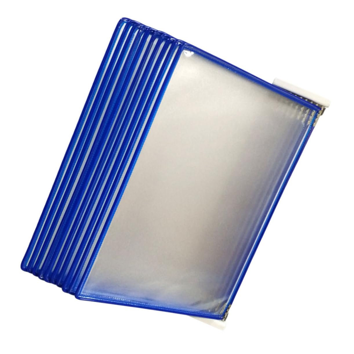 NUOBESTY Wall Mounted File Folder Plastic Storage Display Organizer for Home Office Documents Magazines Paper Periodicals