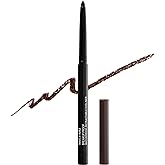 wet n wild Mega Last Breakup Proof Waterproof Retractable Gel Eyeliner - Ultra Pigmented 16-Hour Long Wear, Smudge Proof Satin Finish Formula, Cruelty-Free &amp; Vegan - Dark Brown