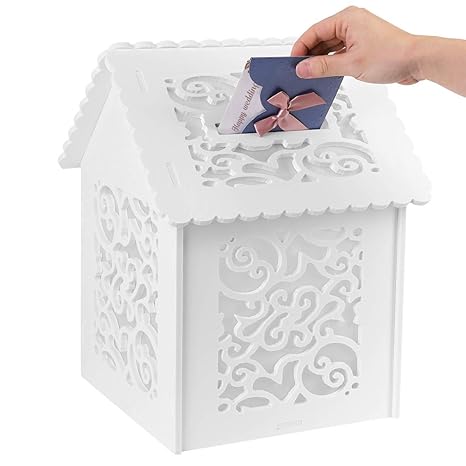 Wedding Gift Card Box For Reception White House Decorative Boxes