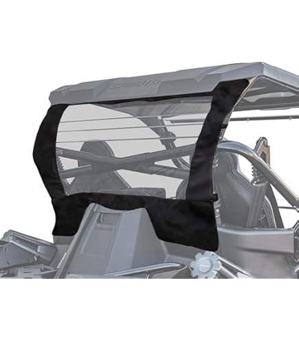 QYMOTO Rear Windshield For CFMOTO ZForce 950 - PVC Soft Window 2020 - View #8