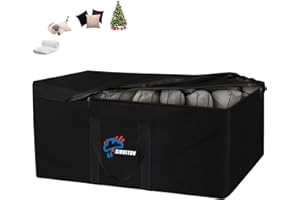 SIRUITON 69”L x 29.5”W x 21.6”H Outdoor Cushion Storage Bag,Patio Furniture Cushion Storage Bag,Heavy Duty 600D Oxford Garden Cushion Storage Covers, 9FT Waterproof Christmas Tree Storage Bags.