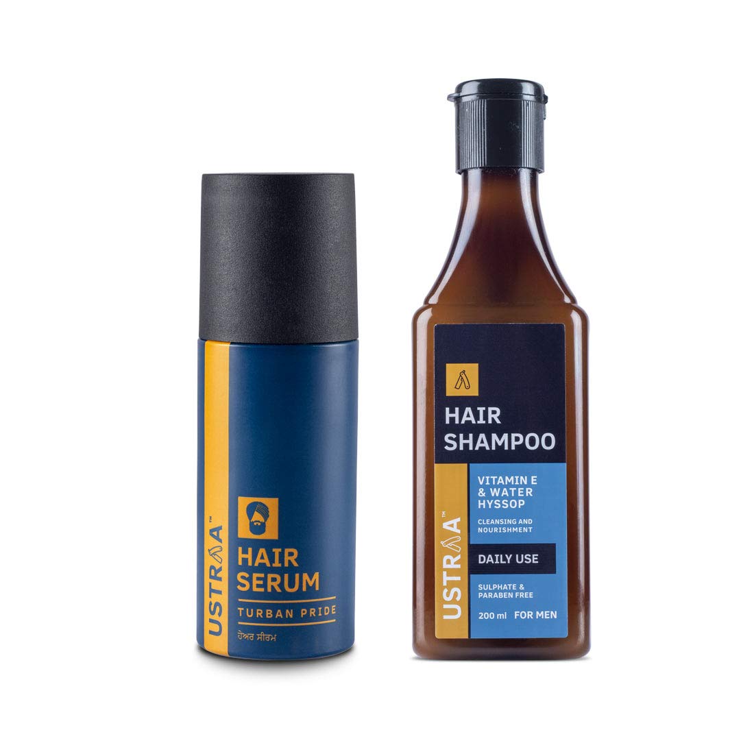 Buy Ustraa Daily Use Hair Shampoo Turban Pride Hair Serum Online
