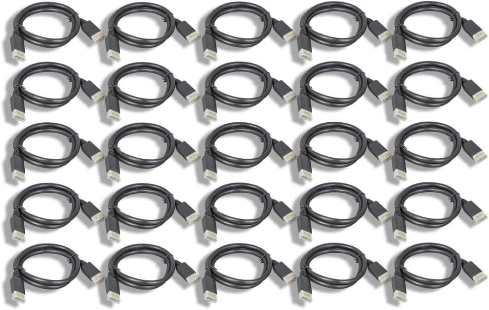 Cablelera DisplayPort Cable m/m 3' 30 Pack (ZPK041SI-30)